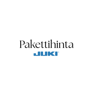 JUKI 1800 -peitetikkikone + JUKI saumuri 214D -pakettihinta